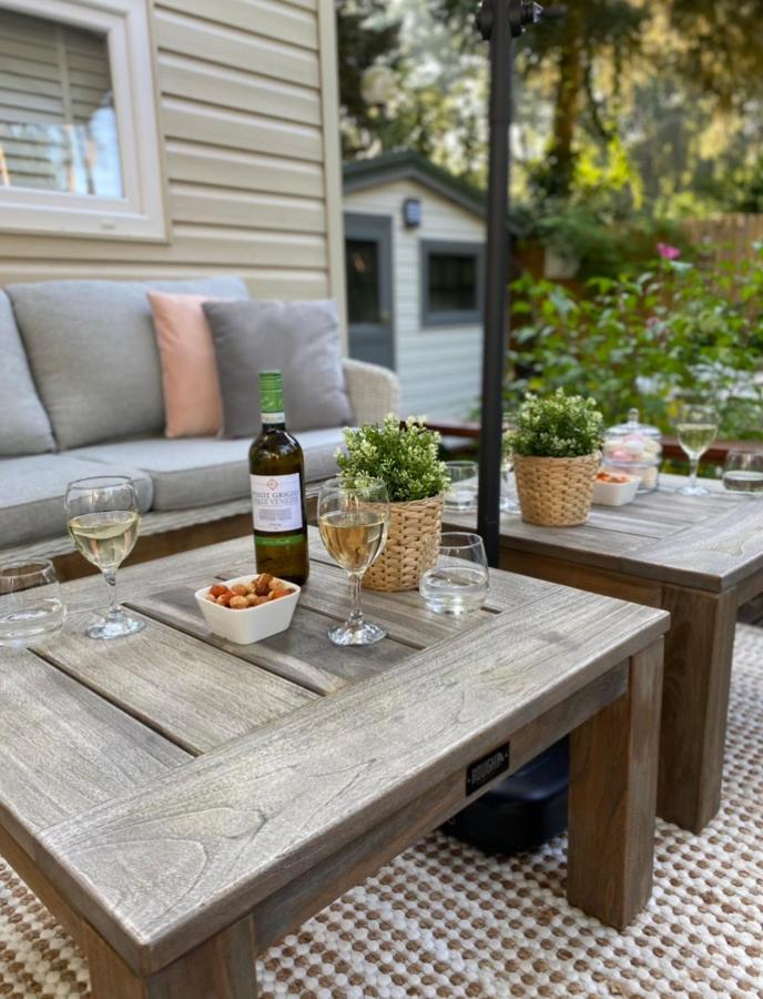 Luxe Chalet Met Prachtig Terras Op De Veluwe , Veel Privacy 헨덜루 외부 사진